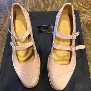 Chic Double Strap Mary Jane Flats